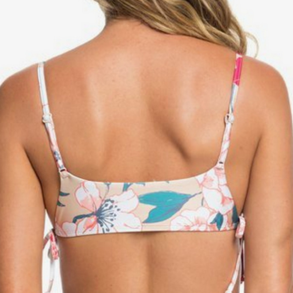 NWT Roxy Bikini Estilo Bralette Riding Moon swim - Picture 3 of 8